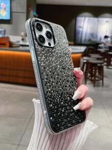 Vỏ điện thoại trang trí rhinestone - Nhiều màu - Xem 2