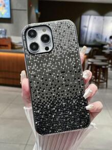 Vỏ điện thoại trang trí rhinestone - Nhiều màu - Xem 6