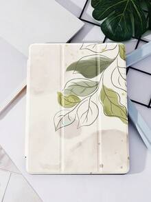 叶子图案 PU 保护壳 兼容 iPad - 彩色 - 查看 5