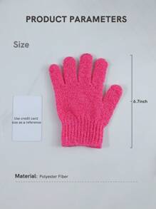 1 件去角质手套，清洁手套，去死皮沐浴去角质手套，适用于淋浴、水疗按摩、身体磨砂、沐浴、Bath And Body Works、客厅、卧室、浴室、家居装饰、旅行用品、婚礼、派对、生日、送给男士、妈妈、爸爸、朋友的礼物、新年、配饰、趣味礼物