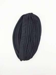 1pc Hair Styling Wrap Hat - Black - View 5