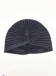 1pc Hair Styling Wrap Hat - Black - View 6