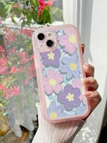花卉圖案手機殼 - 彩色 - 查看 6