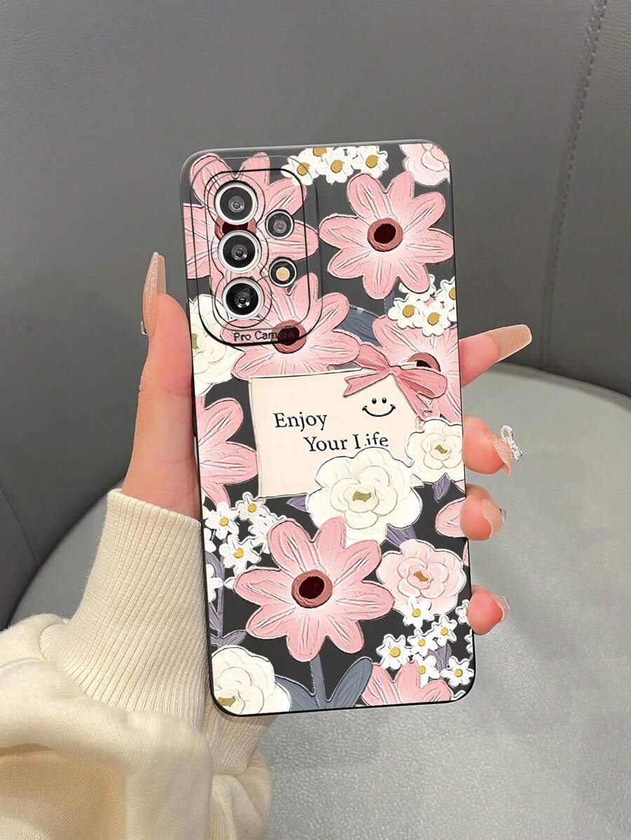 Funda de teléfono floral de verano - Multicolor - Ver 1