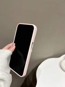 Étui de téléphone décoré d'un nœud rose kawaii pour iPhone 16 Apple