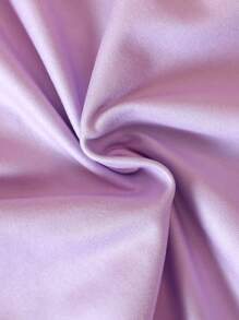 Toddler Girls Cartoon Graphic Tee & Contrast Binding Shorts - Purple - View 6