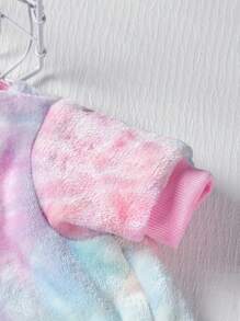 PETSIN 1入組紮染圖案寵物運動衫適用於貓和小狗 - 彩色 - 查看 6