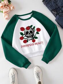 SHEIN EZwear Quần áo thể thao nữ Hoa Lễ Các Thánh Giải trí - Nhiều màu - Xem 1