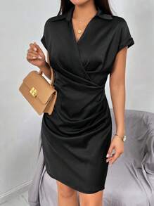 SHEIN Privé Đầm - màu đen - Xem 5