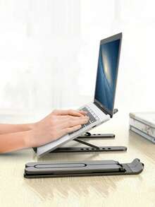 Adjustable PC Stand - Black - View 5