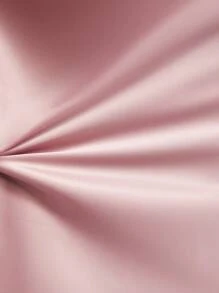 BizChic 素色高腰A字半身裙工作服 - 淺粉色 - 查看 9