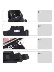 Breathable Sports Armband - Black - View 6