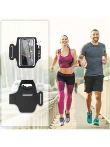 Breathable Sports Armband - Black - View 7