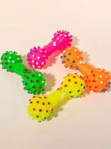 1pc Random Bone Design Pet Sound Toy For Dog And Cat For Playing - Multicolor - View 1