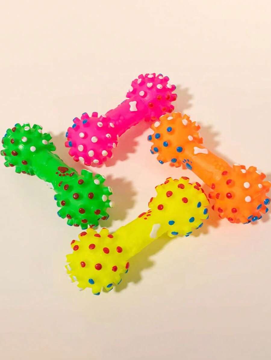 1pc Random Bone Design Pet Sound Toy For Dog And Cat For Playing - Multicolor - View 1