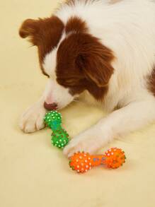 1pc Random Bone Design Pet Sound Toy For Dog And Cat For Playing - Multicolor - View 2