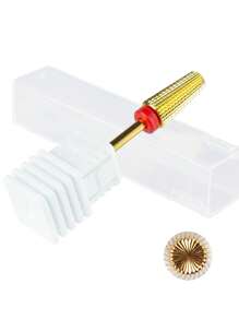 1入組5合1鎢美甲鑽頭拋光頭 - 彩色 - 查看 2