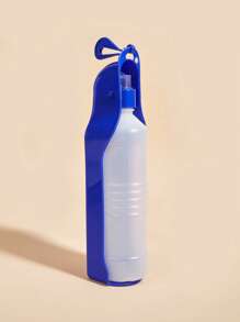 便攜寵物旅行水壺 - 藍色 - 查看 3