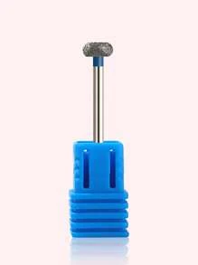 1pc Cuticle Nail Drill Bit Diamond Nail Bit For Acrylic Gel Nail - Blue - View 5