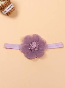 3 件装婴儿花朵装饰发带 爱情情人节 - 彩色 - 查看 7