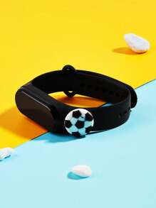 兒童手錶 M3 黑色 Led 運動足球電子錶 1 塊 - 黑色 - 查看 2