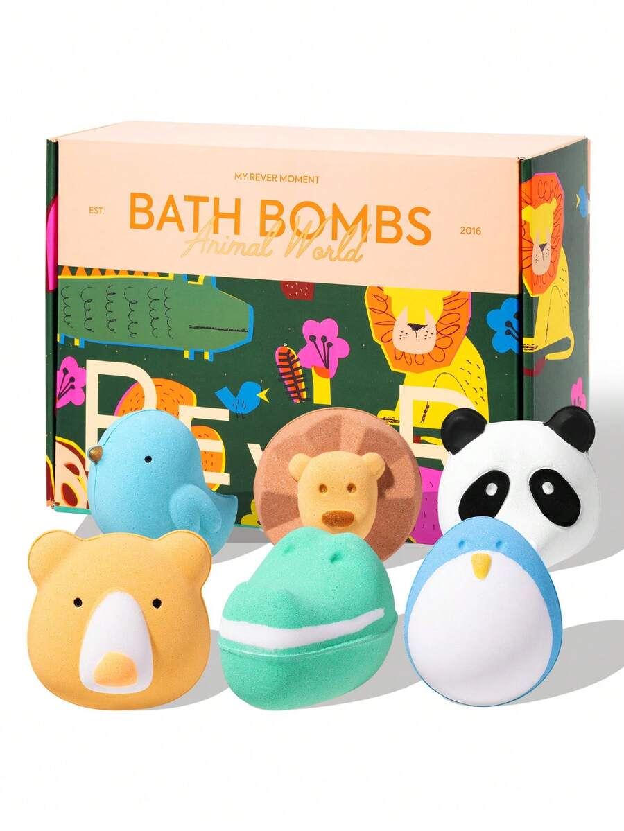 Rever Bombas De Baño Del Mundo Animal - Multicolor - Ver 1
