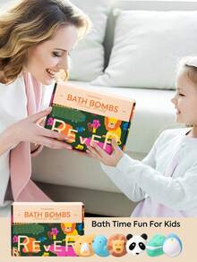 Rever Bombas De Baño Del Mundo Animal - Multicolor - Ver 3