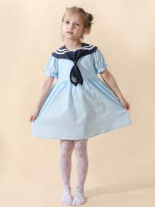 1pair Baby Girls Heart Pattern Tights - White - View 4