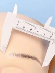 1 Peça Régua de Tatuagem de Sobrancelha, Ferramentas de Cuidados com o Rosto de Maquiagem, Maquiagem, Barato, Decoração de Quarto, Penteadeira, Viagem, Quarto, Acessórios de Maquiagem, Barato, Enfeites de Meia, Maquiagem, Ferramentas de Maquiagem, Coisas Baratas, Presentes, Presentes para Mulheres, Presentes de Natal