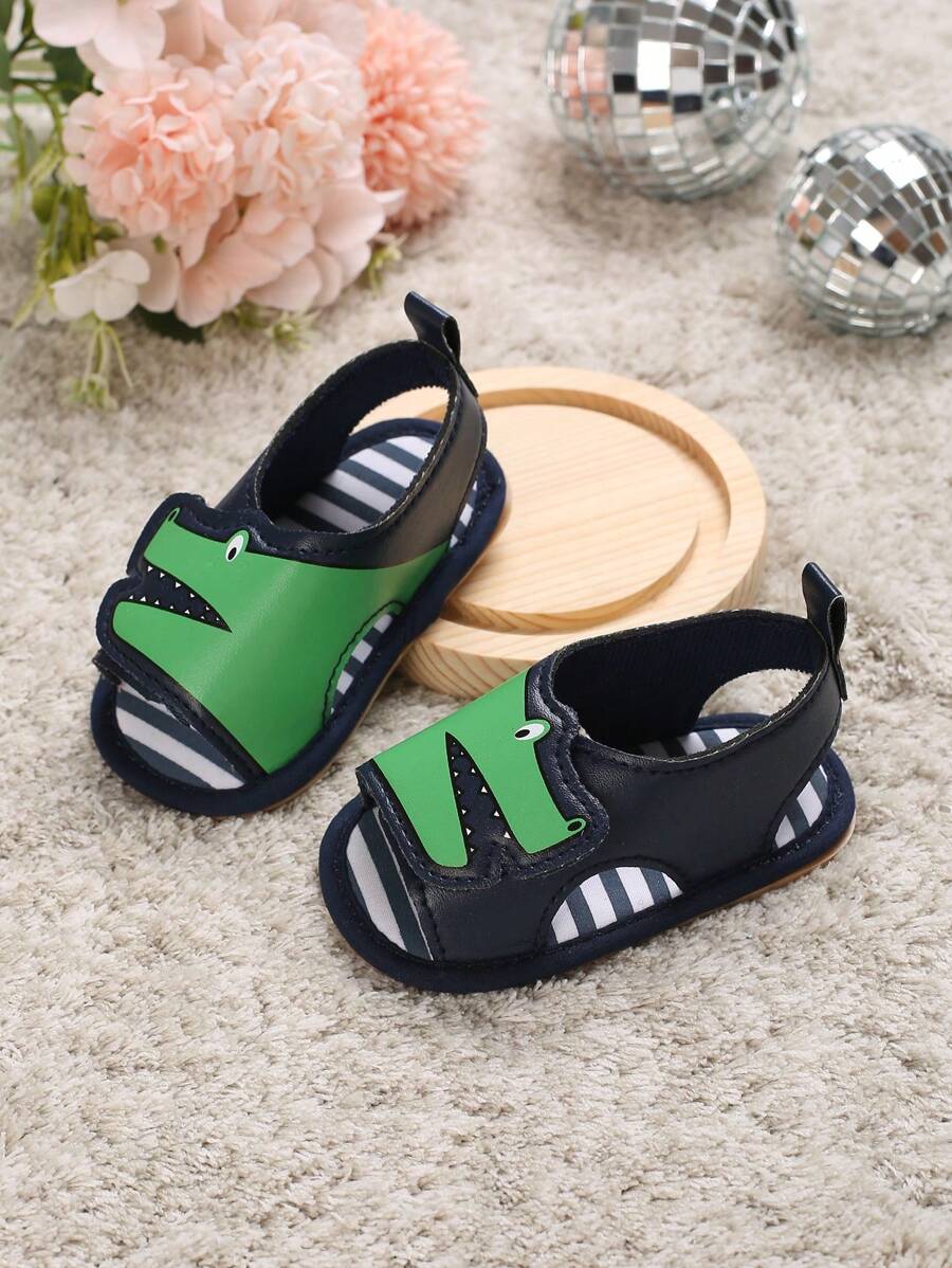 Dép quai ngang mắt cá họa tiết hoạt hình cho bé - Nhiều màu - Xem 1