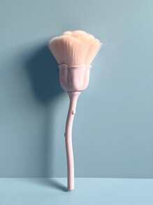 Makeup Brush,1Pc Pink Flower Design Blush Brush Cosmetic Brush Makeup Tools - Pink - View 2