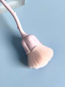 Makeup Brush,1Pc Pink Flower Design Blush Brush Cosmetic Brush Makeup Tools - Pink - View 5