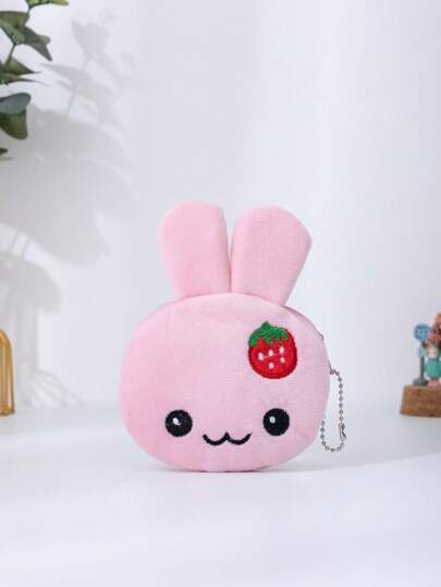 1PC Children's Mini A Cute Spider Plush Coin Wallet