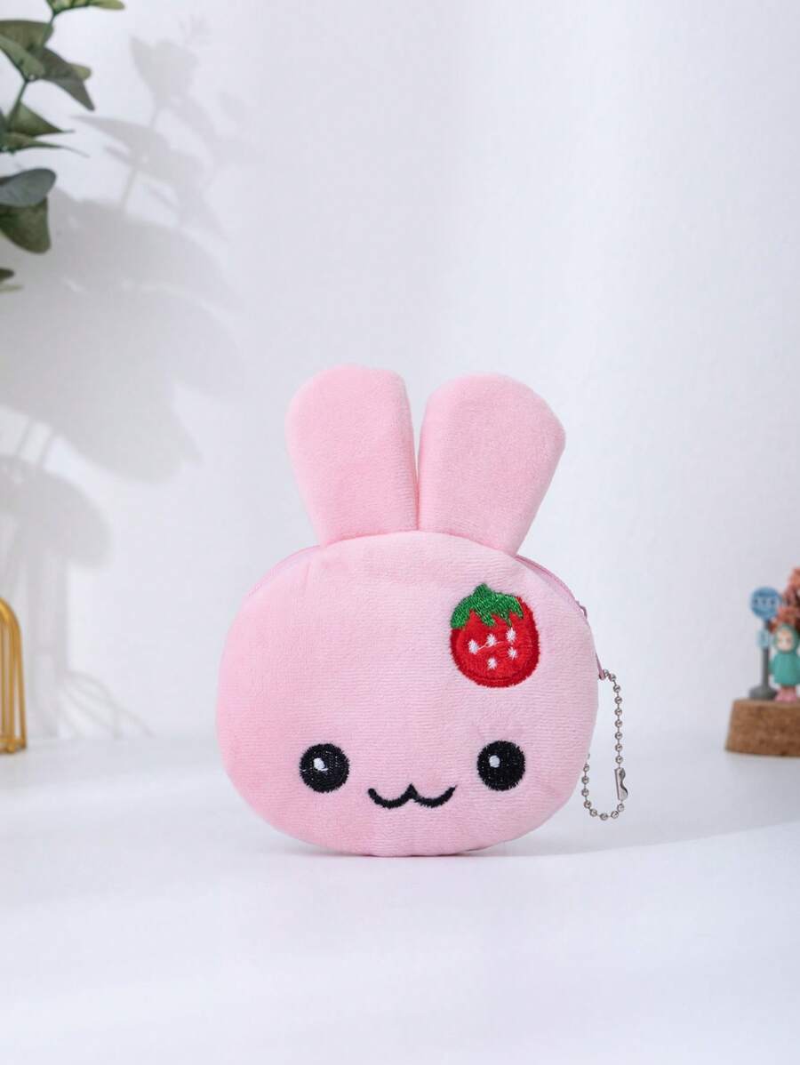 1PC Children's Mini A Cute Spider Plush Coin Wallet