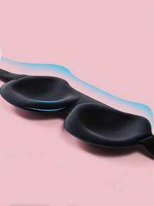 Cartoon Cow Pattern Eye Patch,School,Back To School,Travel,Travel Essentials,Home Essentials,Eye Mask,Sleep Mask - Royal Blue - View 3