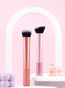 2pcs Blush Brush & Contour Brush Set, Makeup Brushes,Brush Set,Makeup Brush Kit,Make Up Brush Set,Make Up Set Complete,Makeup Brush Set,Complete Makeup Kit,Brush Kit,Brushes Makeup Set,Makeup Gift Set