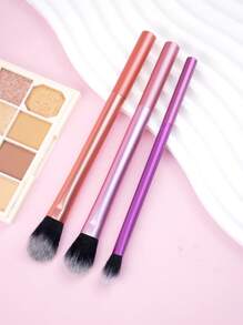 3件套眼影刷高光刷化妆刷套装，化妆工具，化妆刷套装，化妆刷套装，化妆刷套装，全套化妆工具，化妆刷套装，全套化妆工具，刷子套装，化妆刷套装，化妆礼盒套装 - 彩色 - 查看 6