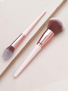 Bộ cọ trang điểm, 2 cọ trang điểm điện, cọ má hồng, cọ mỹ phẩm cầm tay đa năng, dụng cụ trang điểm, bộ cọ, bộ cọ trang điểm, bộ cọ trang điểm, bộ trang điểm hoàn chỉnh, bộ cọ trang điểm, bộ trang điểm hoàn chỉnh, bộ cọ, bộ cọ trang điểm, bộ quà tặng trang điểm, bộ - Bụi hồng - Xem 2