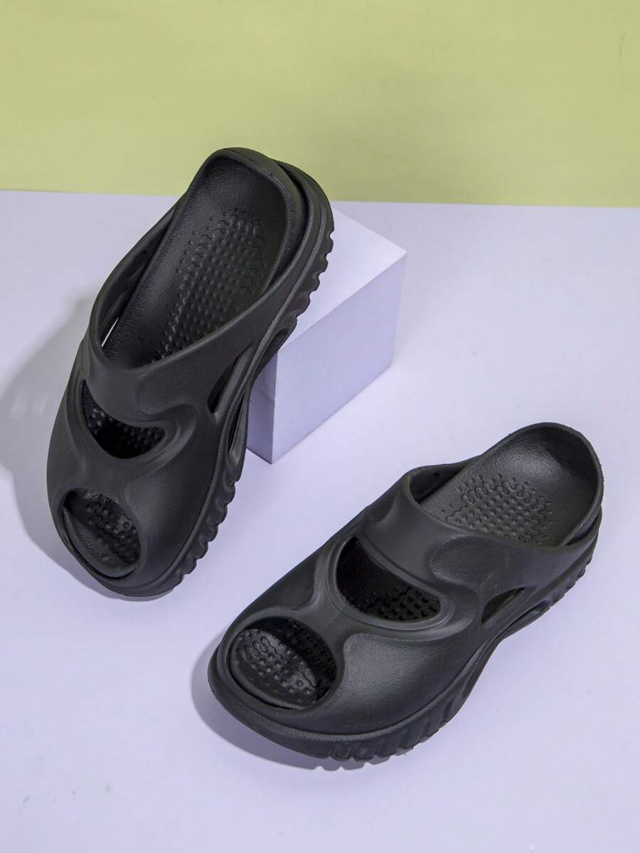 Chicas Zapatillas negro para verano - Negro - Ver 1