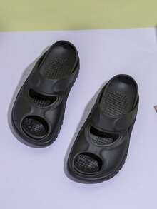Chicas Zapatillas negro para verano - Negro - Ver 2