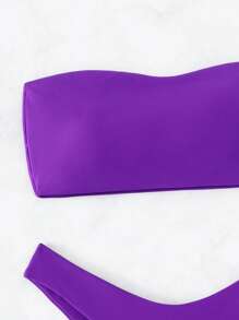 SHEIN Swim Bandeau Bikini mit