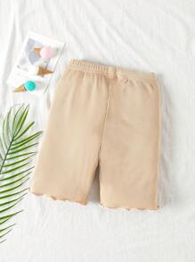 小女童木耳邊騎行褲