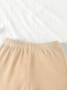 小女童木耳邊騎行褲