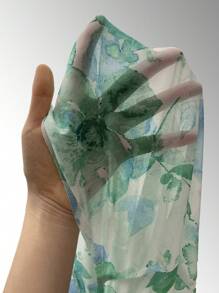 Chiquease 印花落肩袖襯衫 - 綠色 - 查看 6