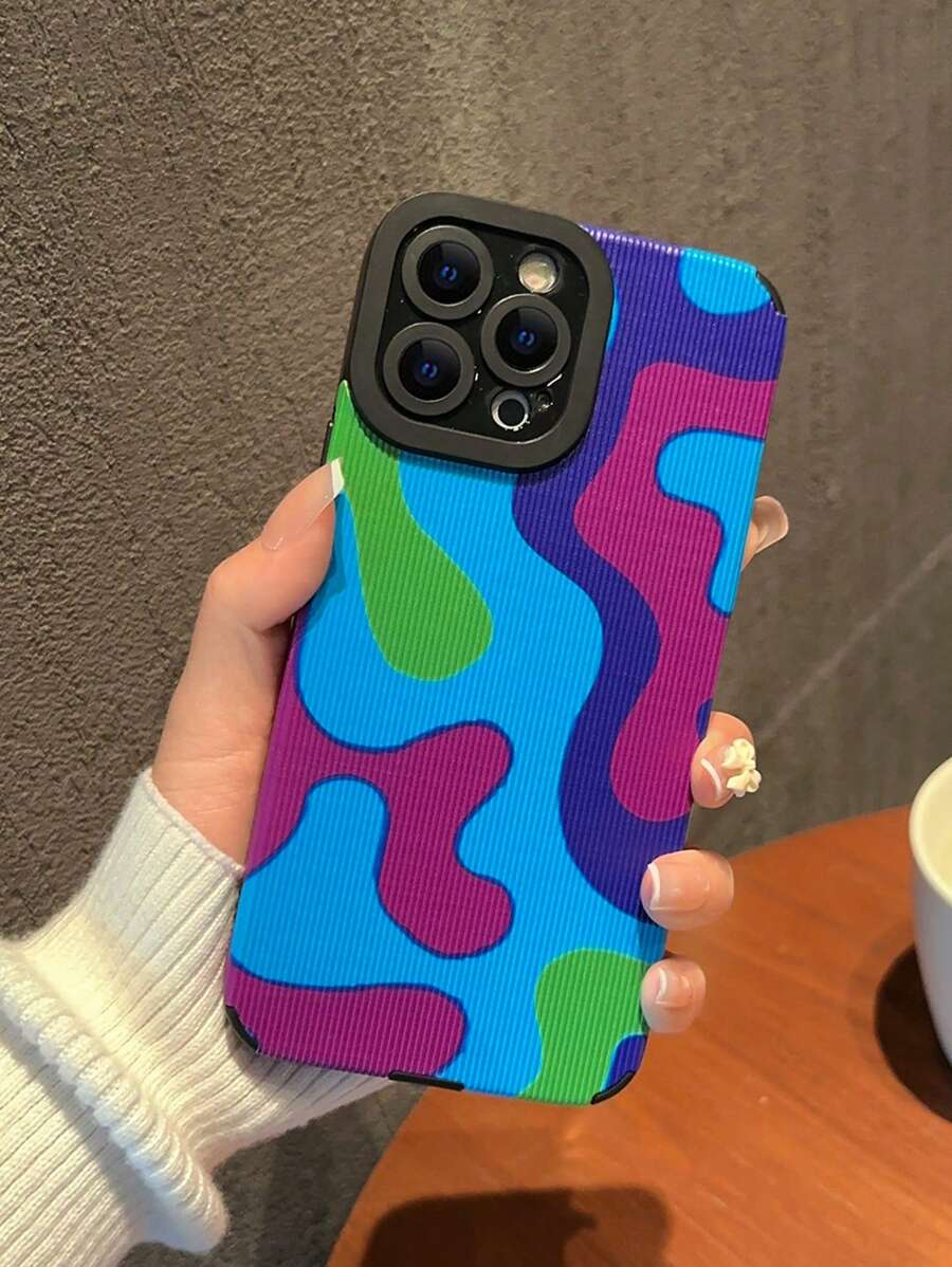 Vỏ điện thoại khối màu - Nhiều màu - Xem 1