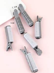 Plastic Hair Roller Curler For Hair Styling - Silver - View 5