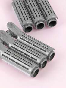 Plastic Hair Roller Curler For Hair Styling - Silver - View 7