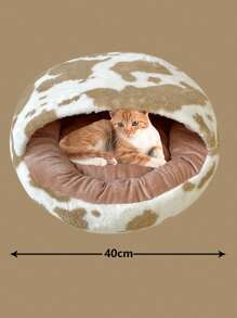 1pc Pet Nest (half Pack) - Camel - View 1