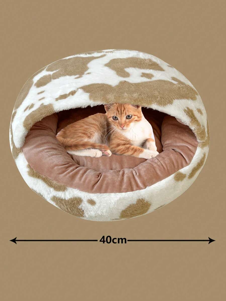 1pc Pet Nest (half Pack) - Camel - View 1