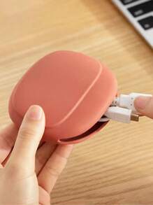 1入組隨機矽膠數據綫收納袋 - 彩色 - 查看 4